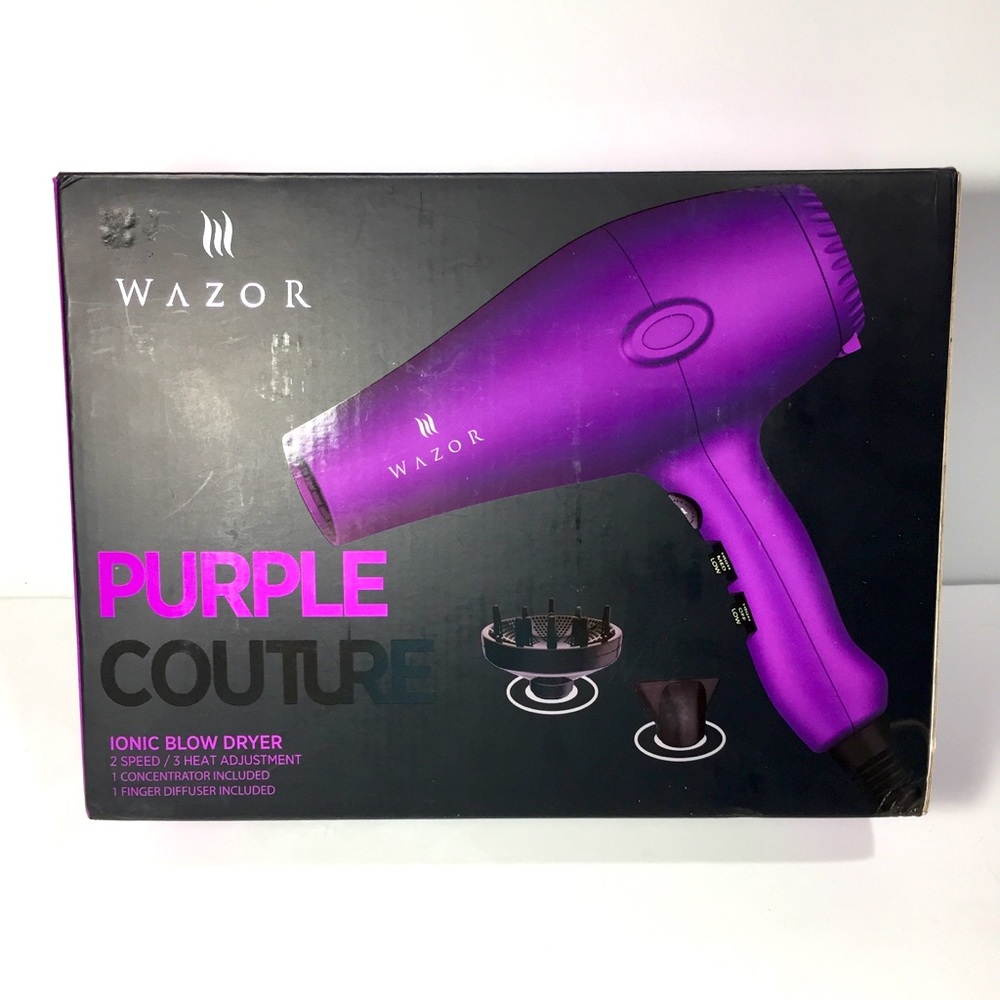 Wazor purple courture ionic hair dryer